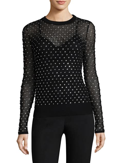 michael kors mesh sweater